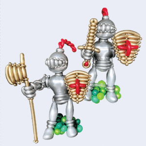 CASTLE KNIGHT BALLOON SCULPTURE