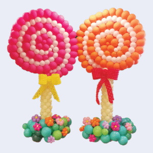 BALLOON LOLLIPOP : SUGAR SWIRL