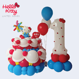 HK LIMITED SERIES BALLOON CAKE/NUMBER COMBO