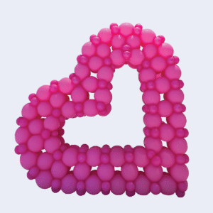LINKING HEART BALLOON SCULPTURE