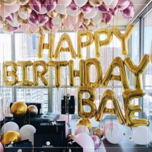 ROOM BALLOON DECORATION : HB BAE