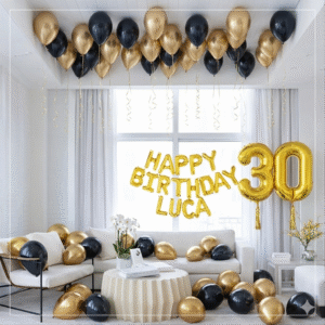 ROOM BALLOON DECORATION : GLAM NIGHT