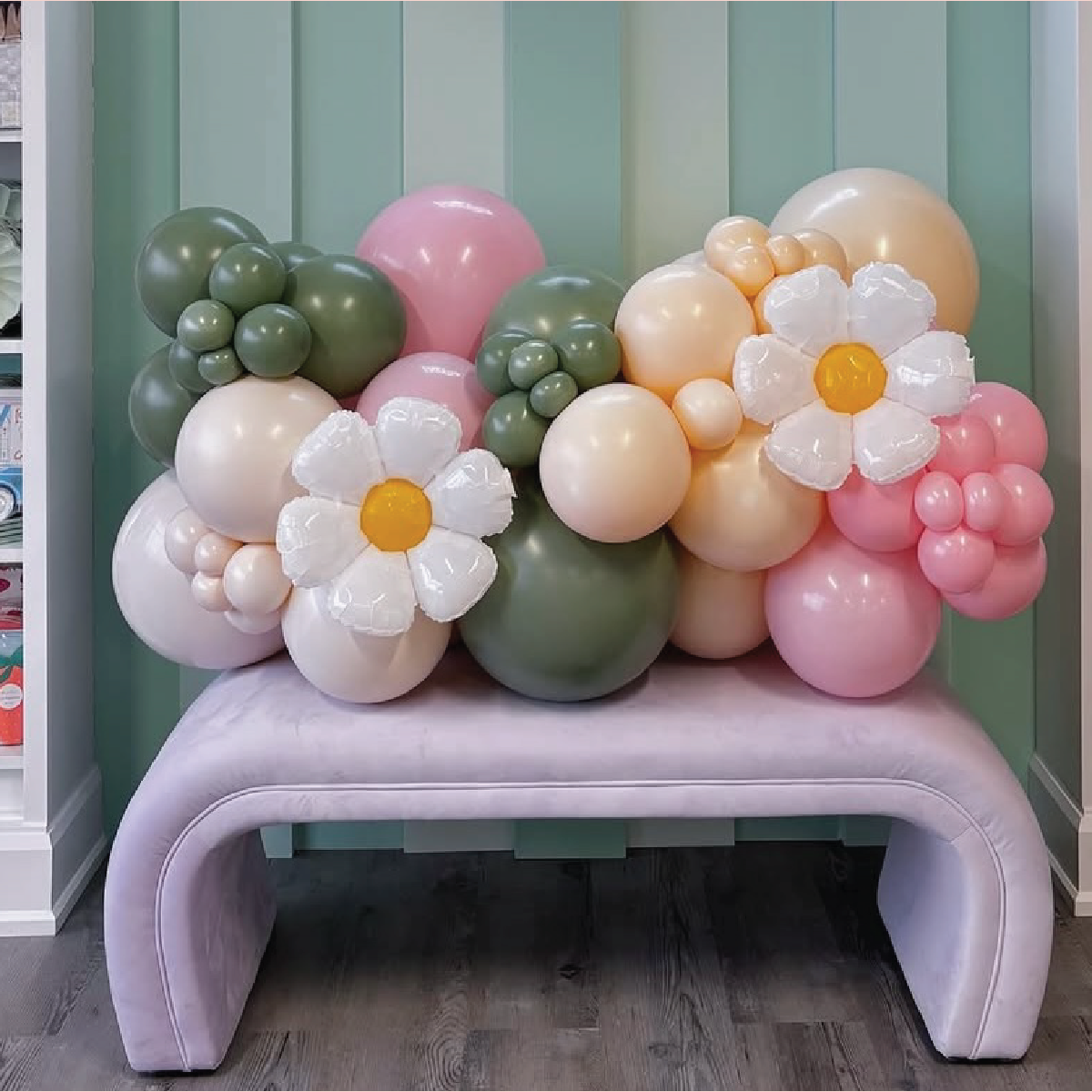 GRAB N GO™ ORGANIC BALLOON GARLAND : FLORAL - Image 3