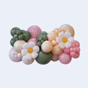 GRAB N GO™ ORGANIC BALLOON GARLAND : FLORAL