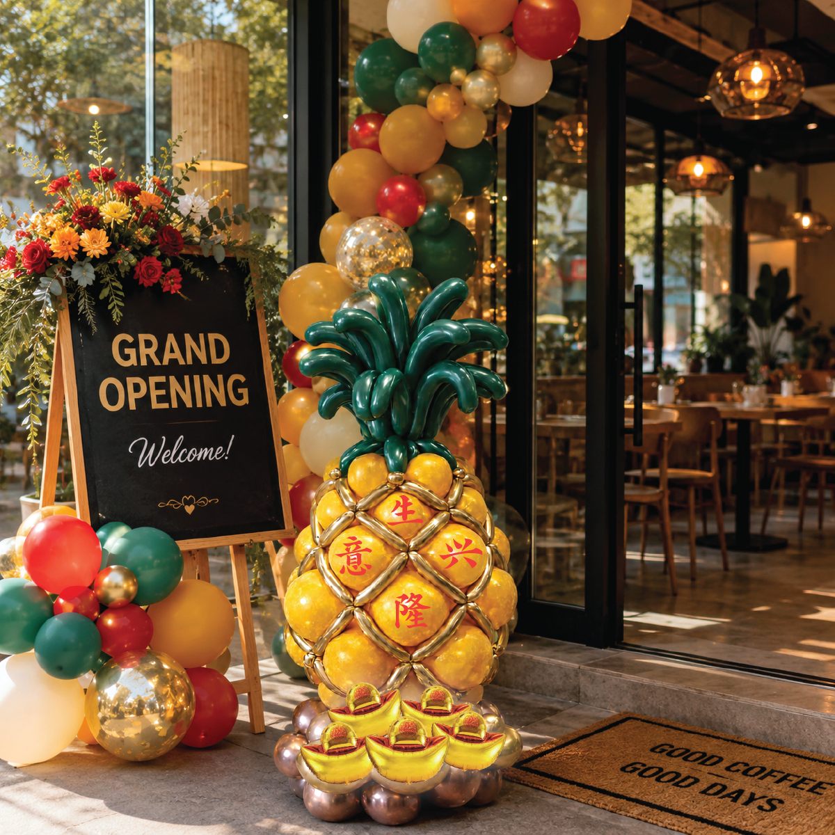 PINEAPPLE BALLOON SCULPTURE - Image 2