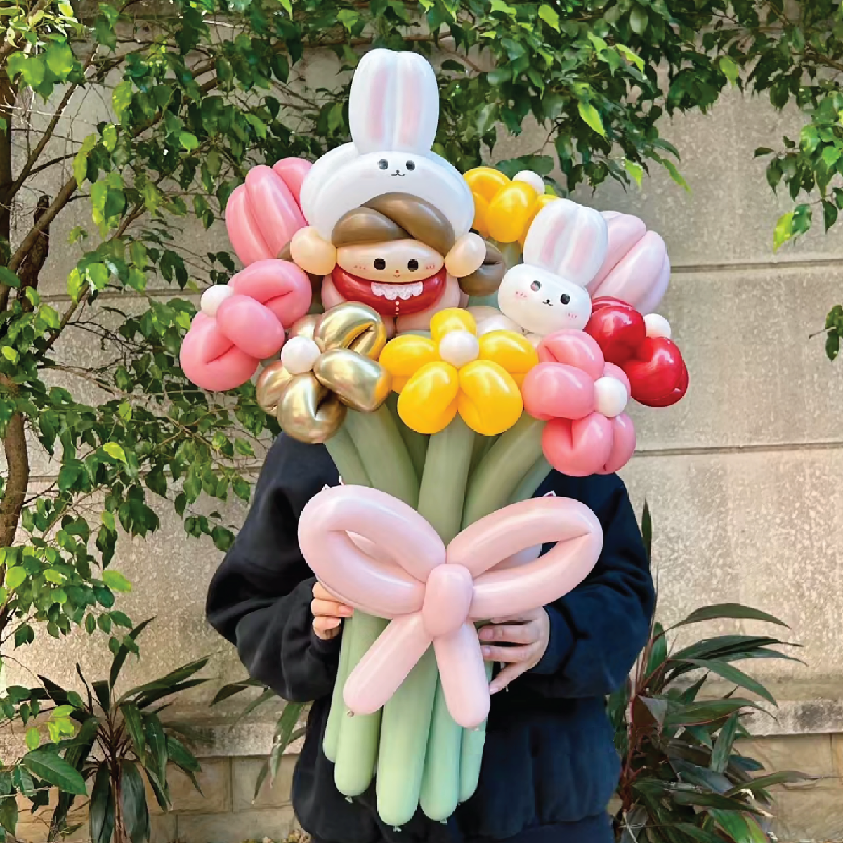 BLOOMLOON™ FLOWER BOUQUET : BUNNY - Image 2