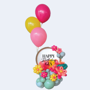 FLORAL GLOBE BALLOON : WILLA