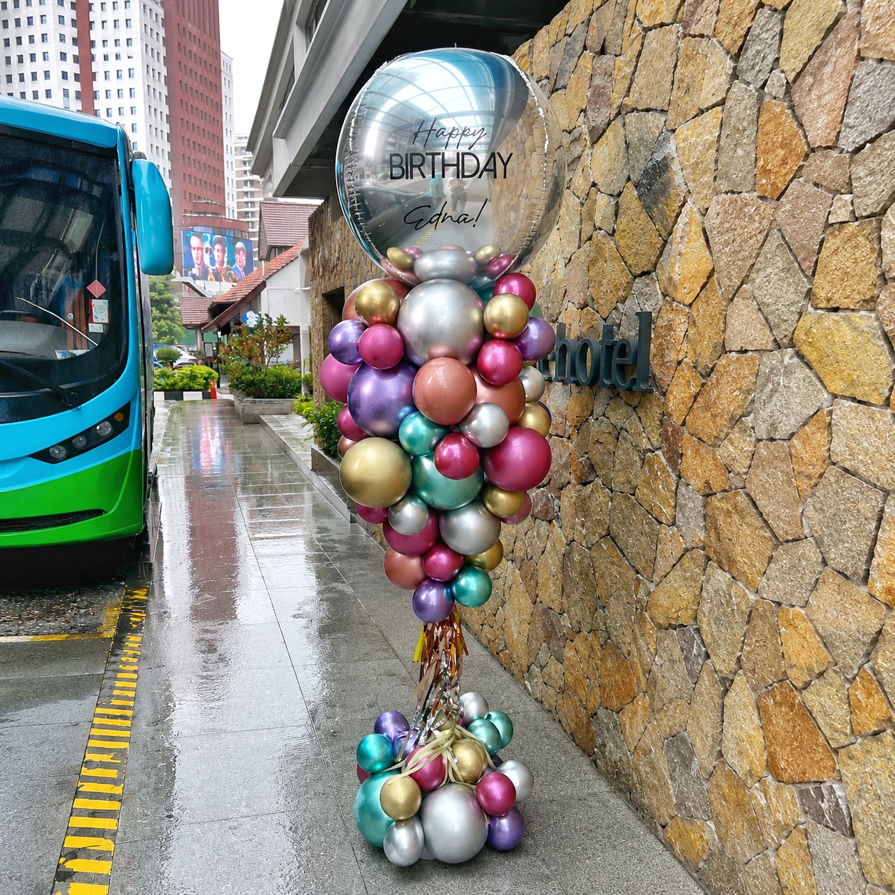 CUSTOM BALLOON PILLAR : CLEO - Image 3
